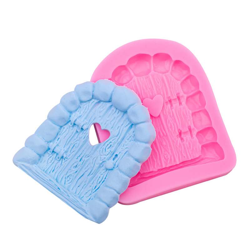 Gardening Tools For 3 Year Old - Fairy Garden Door Silicone Mold Cake