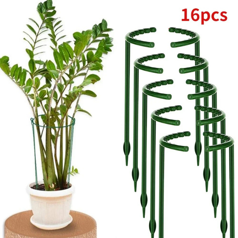 Gardening Tools Hoe - Plastic Plant Support Pile Stand Plant