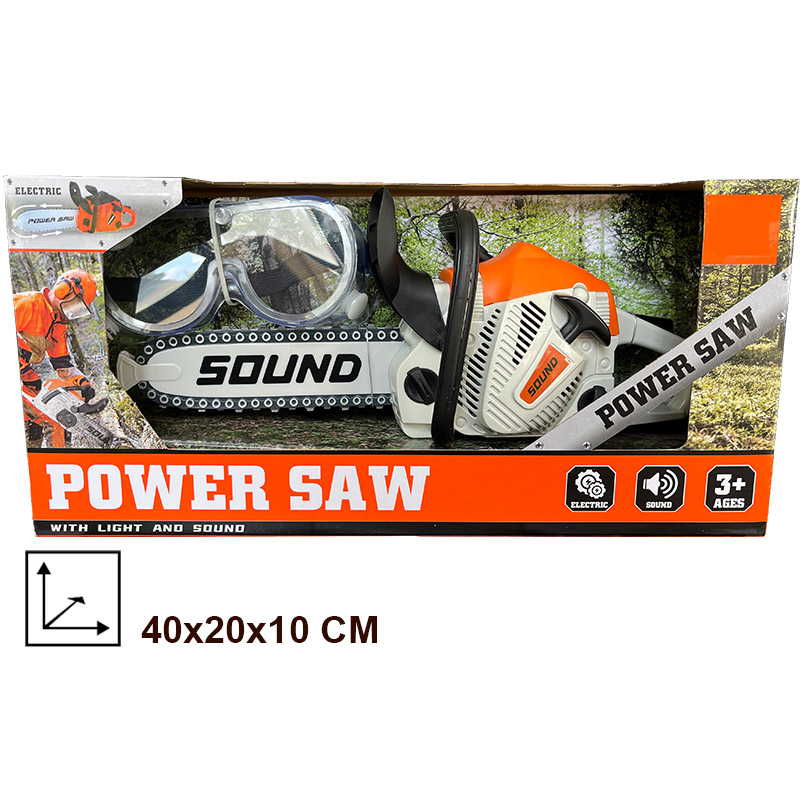 Toy Chainsaw with Goggles Chil - Gardening Tools Kids Set recension och pris