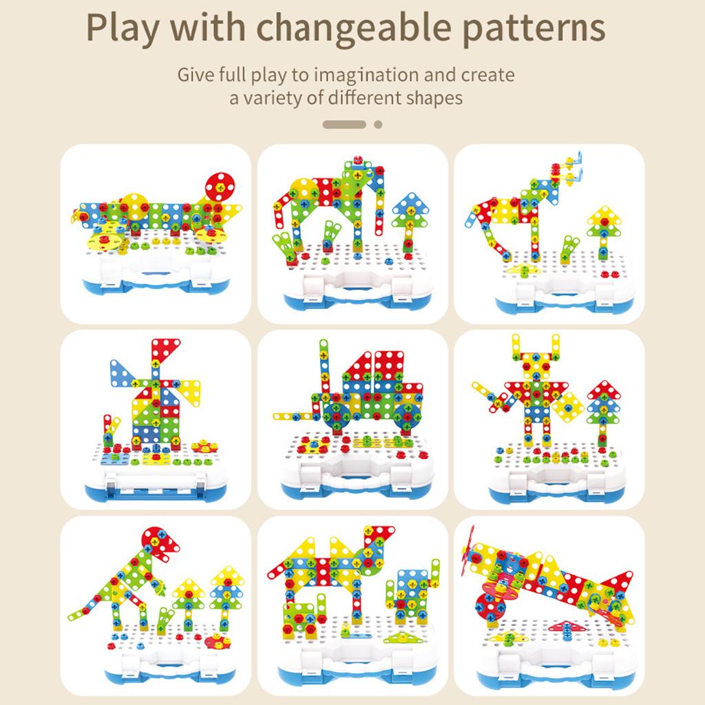 246Pcs Mosaic Building Model B - Gardening Tools For 3 Year Old recension och pris