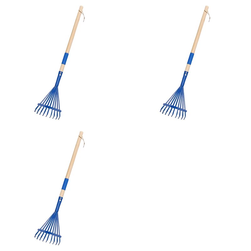 JHD 3X Children's Rake With Ha - Gardening Tools For 3 Year Old recension och pris