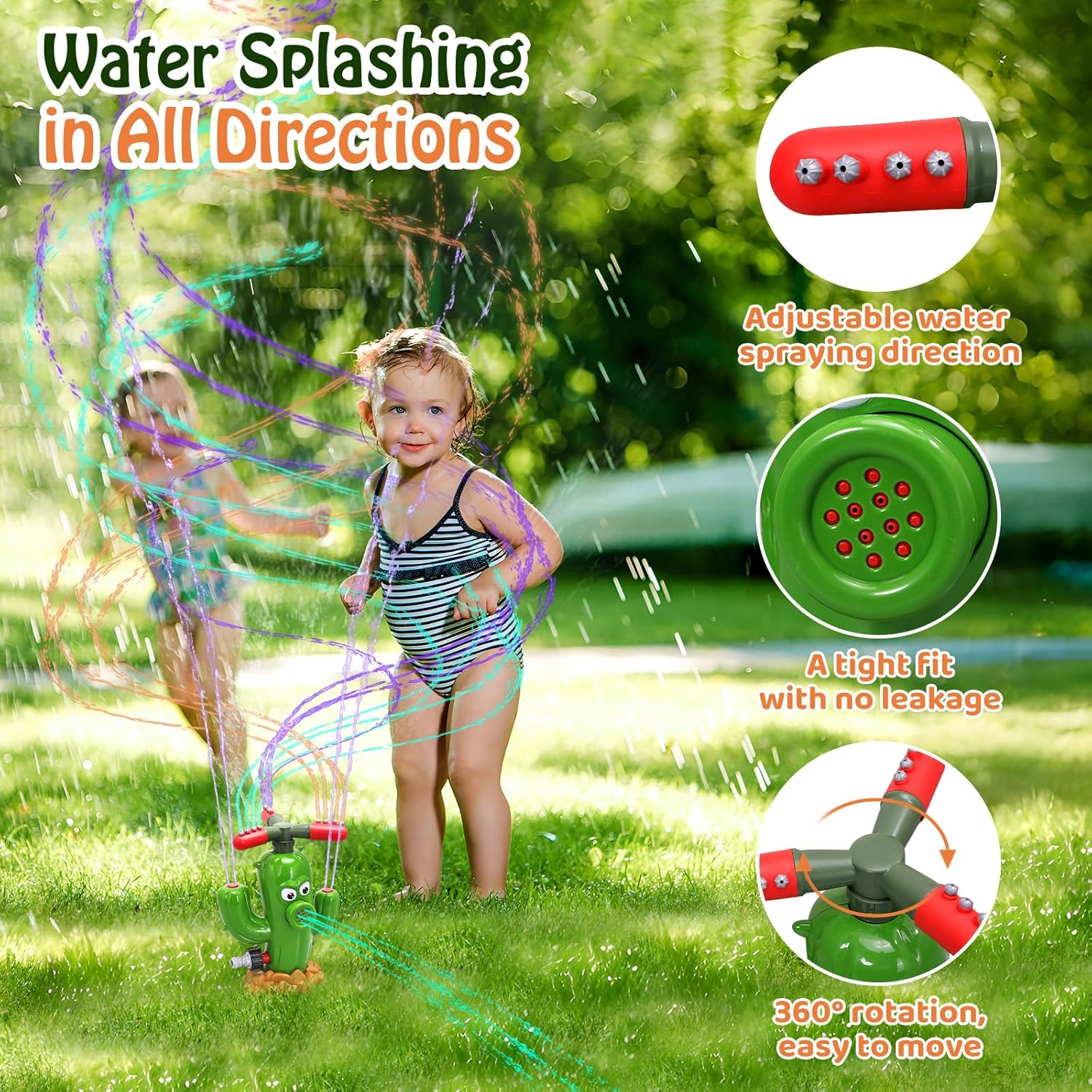 Water Spray Toy Cactus Sprinkl - Gardening Tools Kids Set recension och pris
