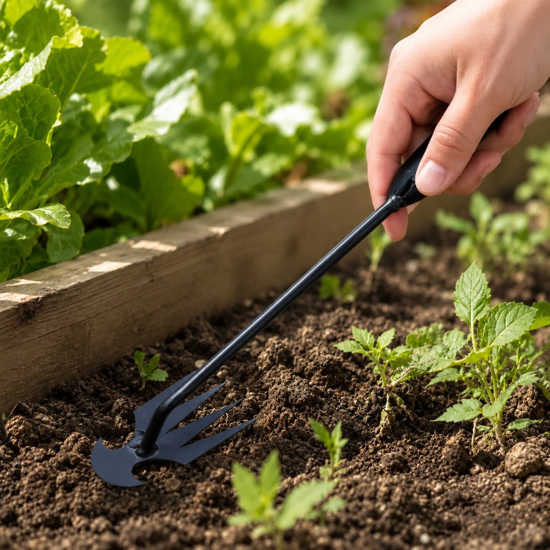 2 in 1 Garden Rake Manual Seed - Gardening Tools Hoe recension och pris