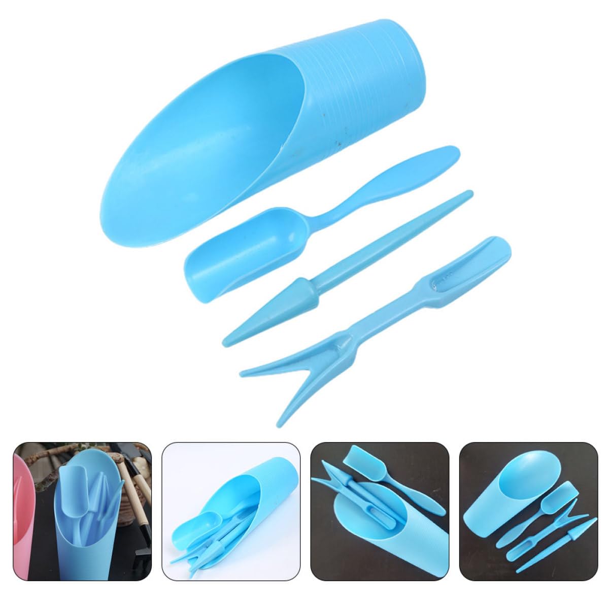 4pcs/set, Plastic Durable Buck - Gardening Tools Hoe recension och pris