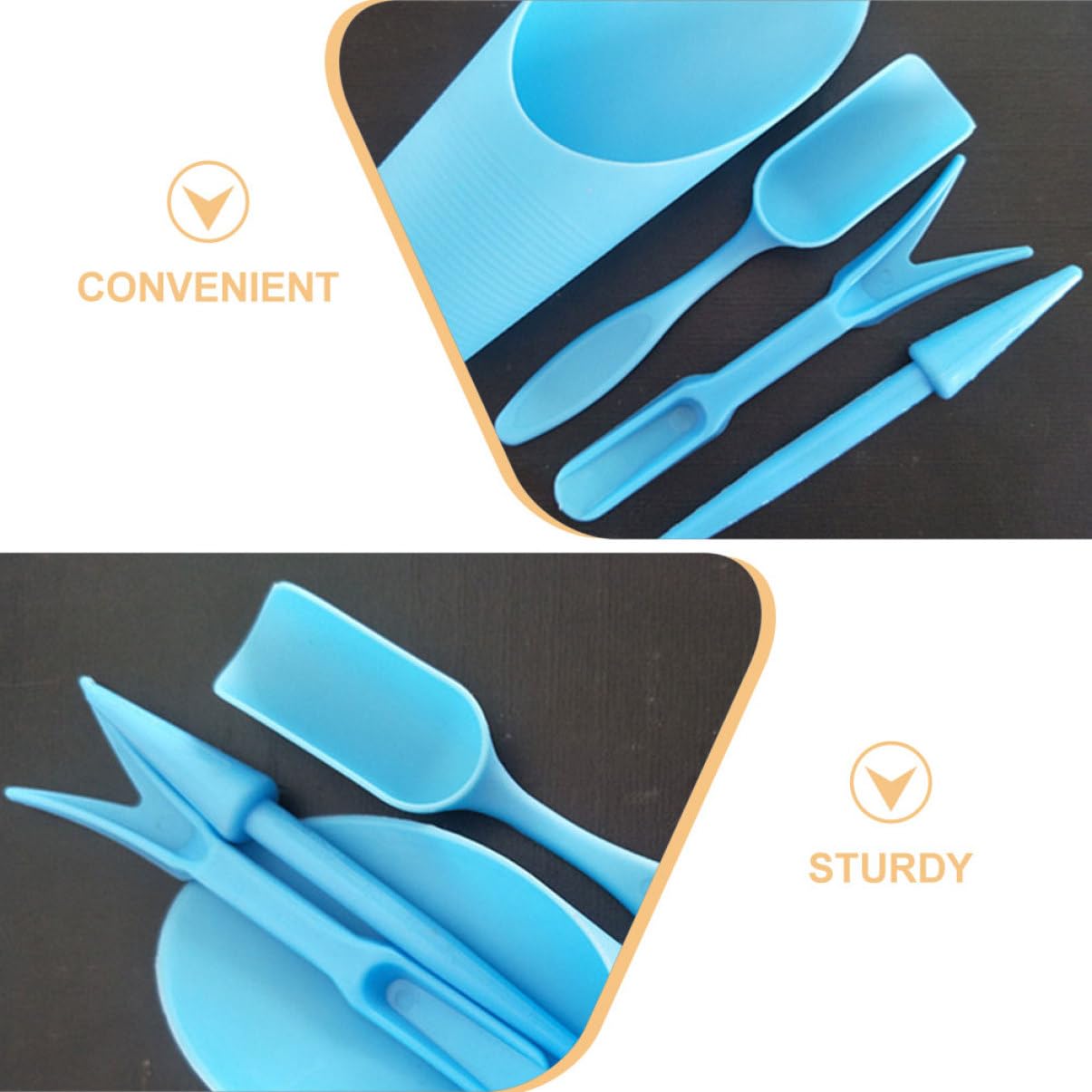 4pcs/set, Plastic Durable Buck - Gardening Tools Hoe recension och pris