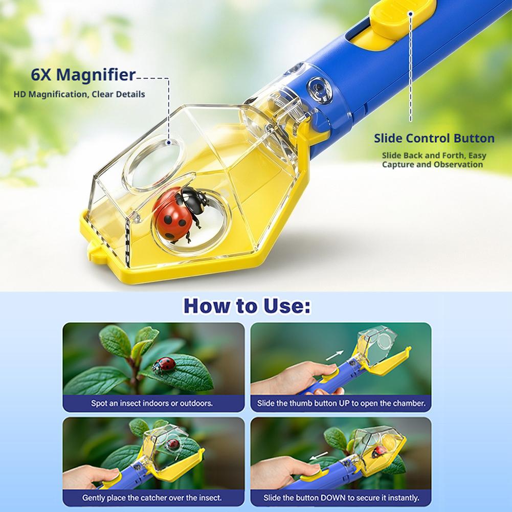Handheld Insect Catcher Viewer - Gardening Tools Kids Set recension och pris
