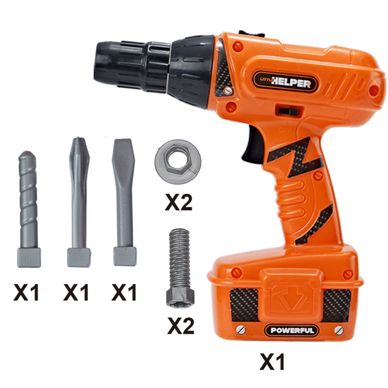 Tools Toys Electric Drill BO S - Gardening Tools Kids Set recension och pris