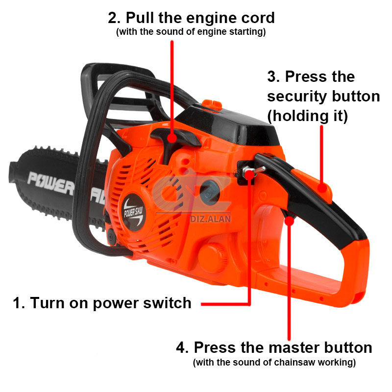 Kids Tools Power Chainsaws Ele - Gardening Tools Kids Set recension och pris