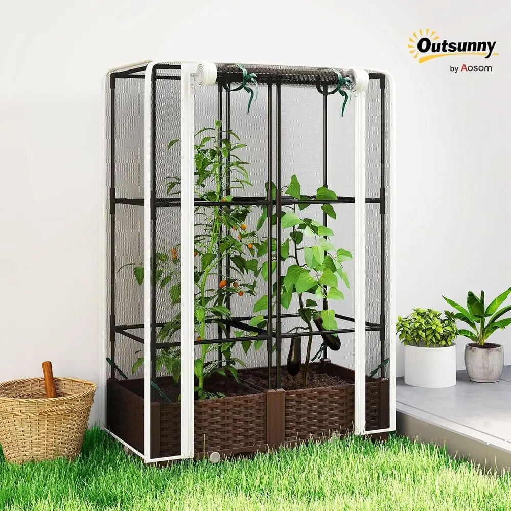 Elevated Garden Bed with Trell - Self-Watering Planter recension och pris