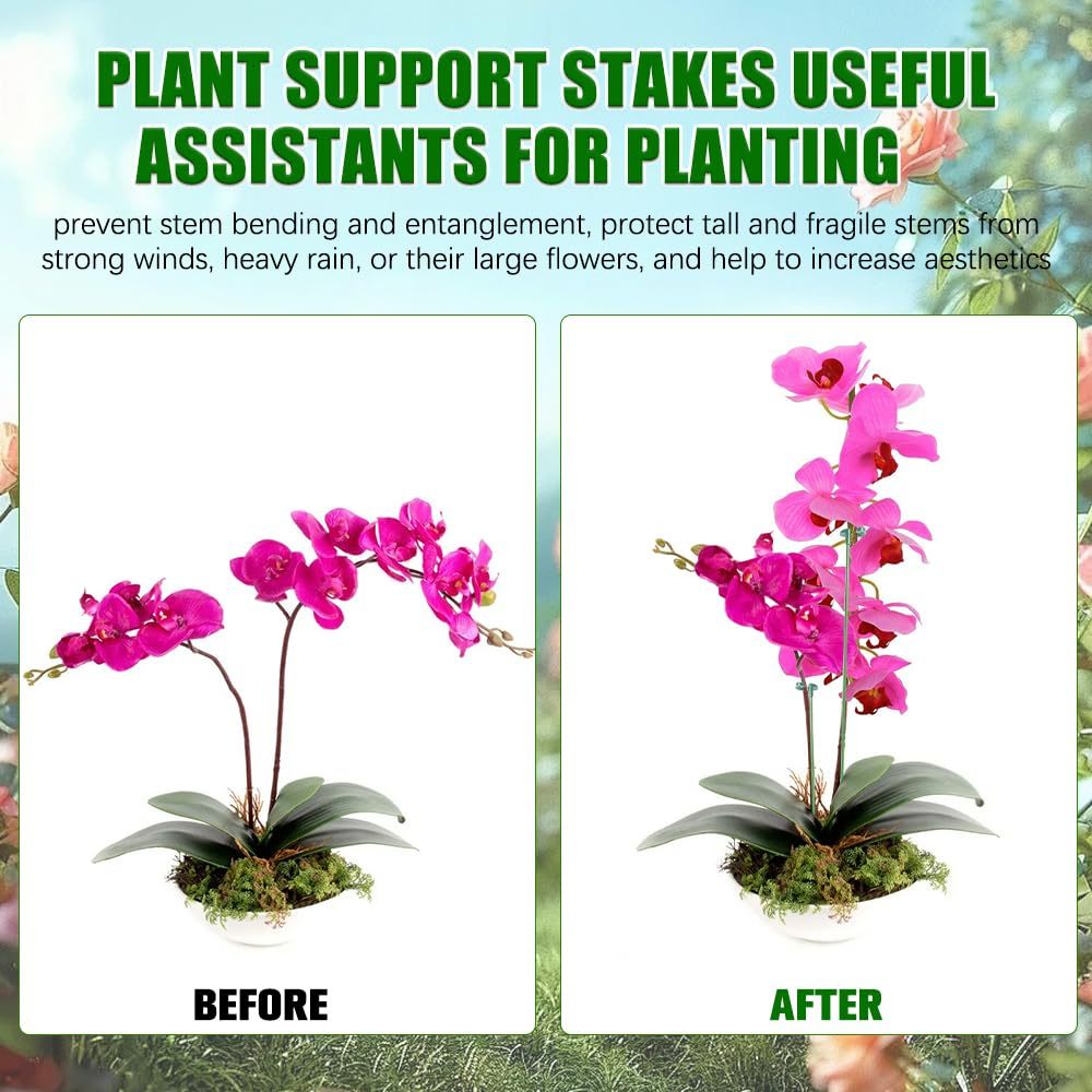 5/10PCS Plant Supports Stand B - Orchid Potting Mix recension och pris