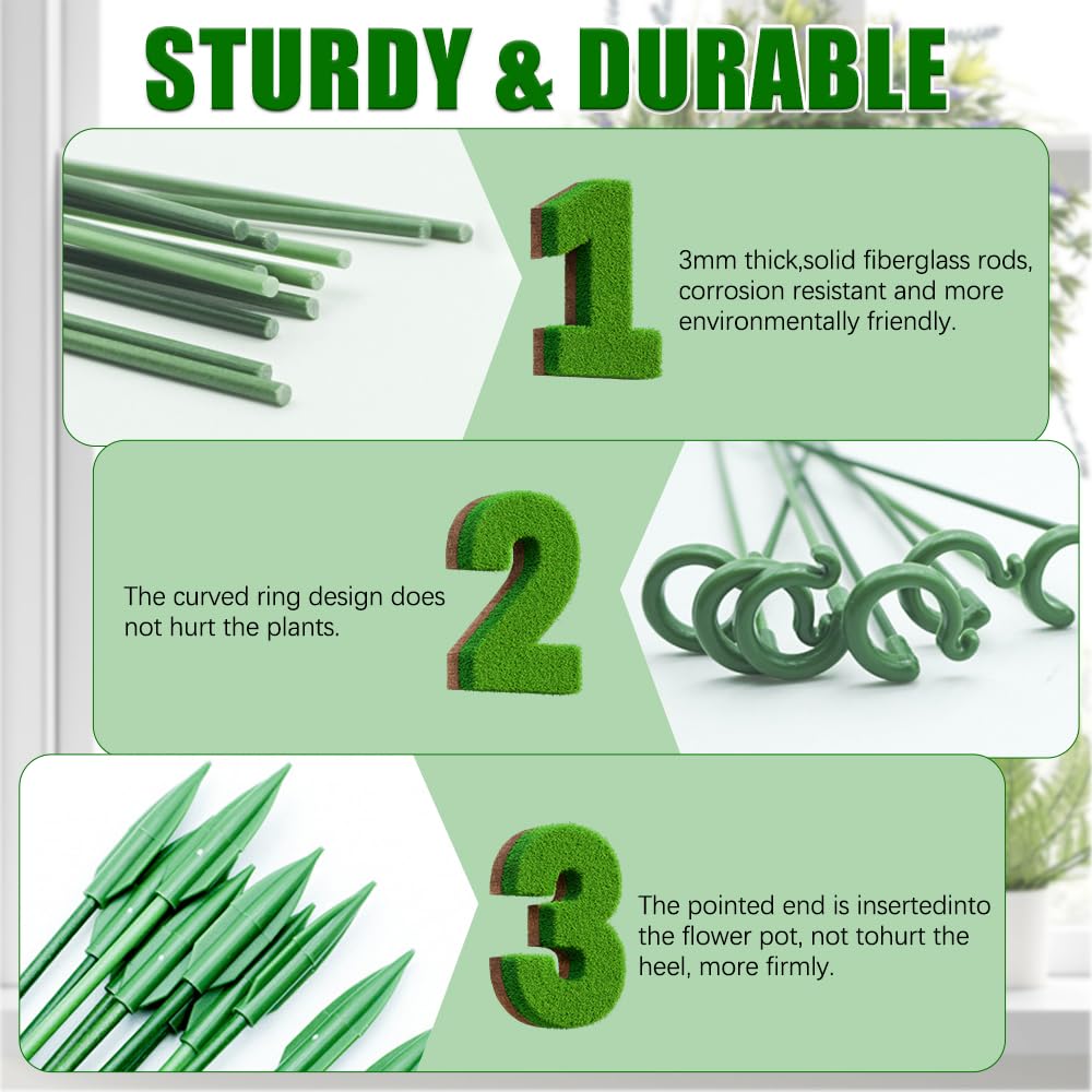 5/10PCS Plant Supports Stand B - Orchid Potting Mix recension och pris