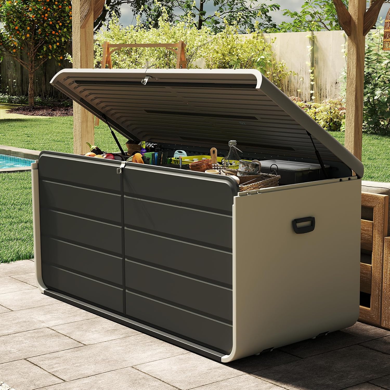 Indoor Outdoor Storage Box 200 - Gardening Tools Organizer recension och pris