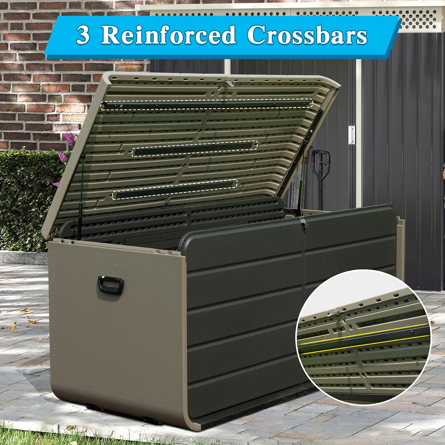 Indoor Outdoor Storage Box 200 - Gardening Tools Organizer recension och pris