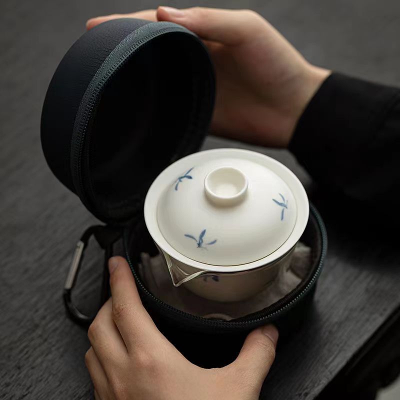 Hand Painted Orchid Travel Tea - Orchid Potting Mix recension och pris