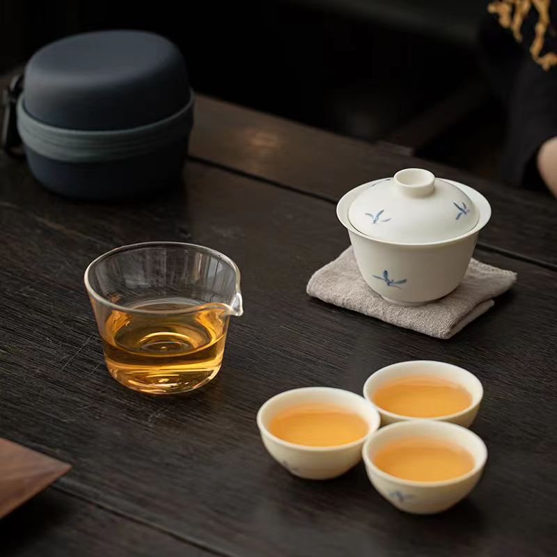Hand Painted Orchid Travel Tea - Orchid Potting Mix recension och pris