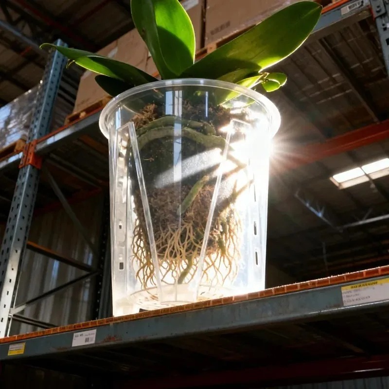 S/M/L/XL Clear Root Control Fl - Orchid Potting Mix recension och pris