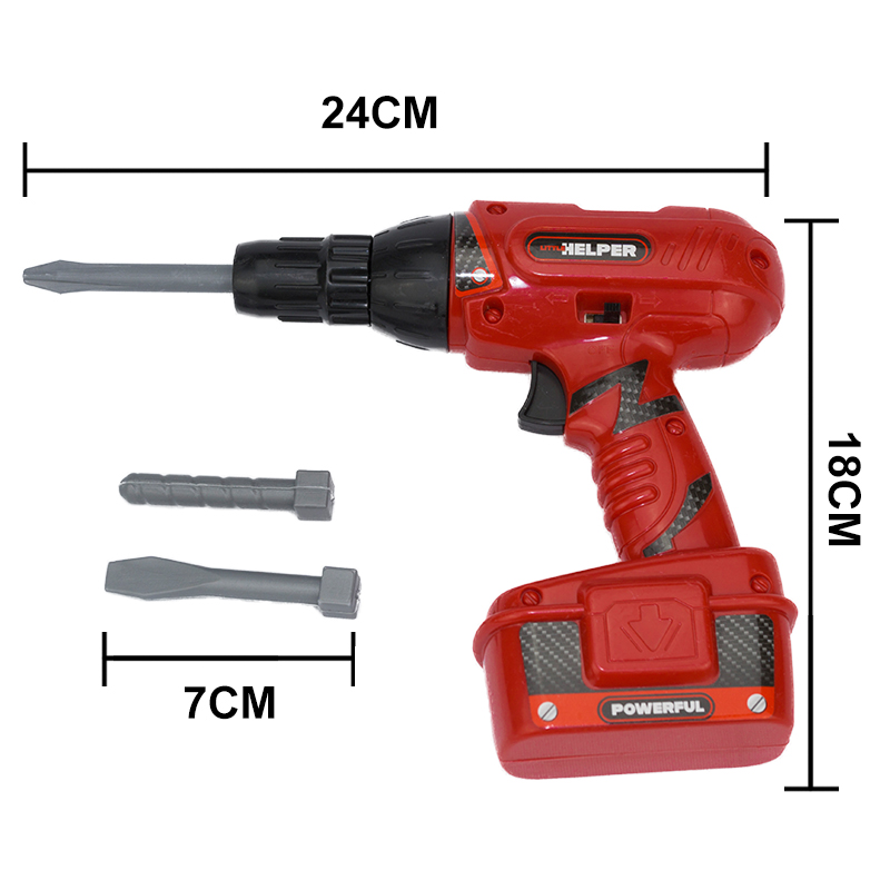 Tools Toys Electric Drill BO S - Gardening Tools Kids Set recension och pris
