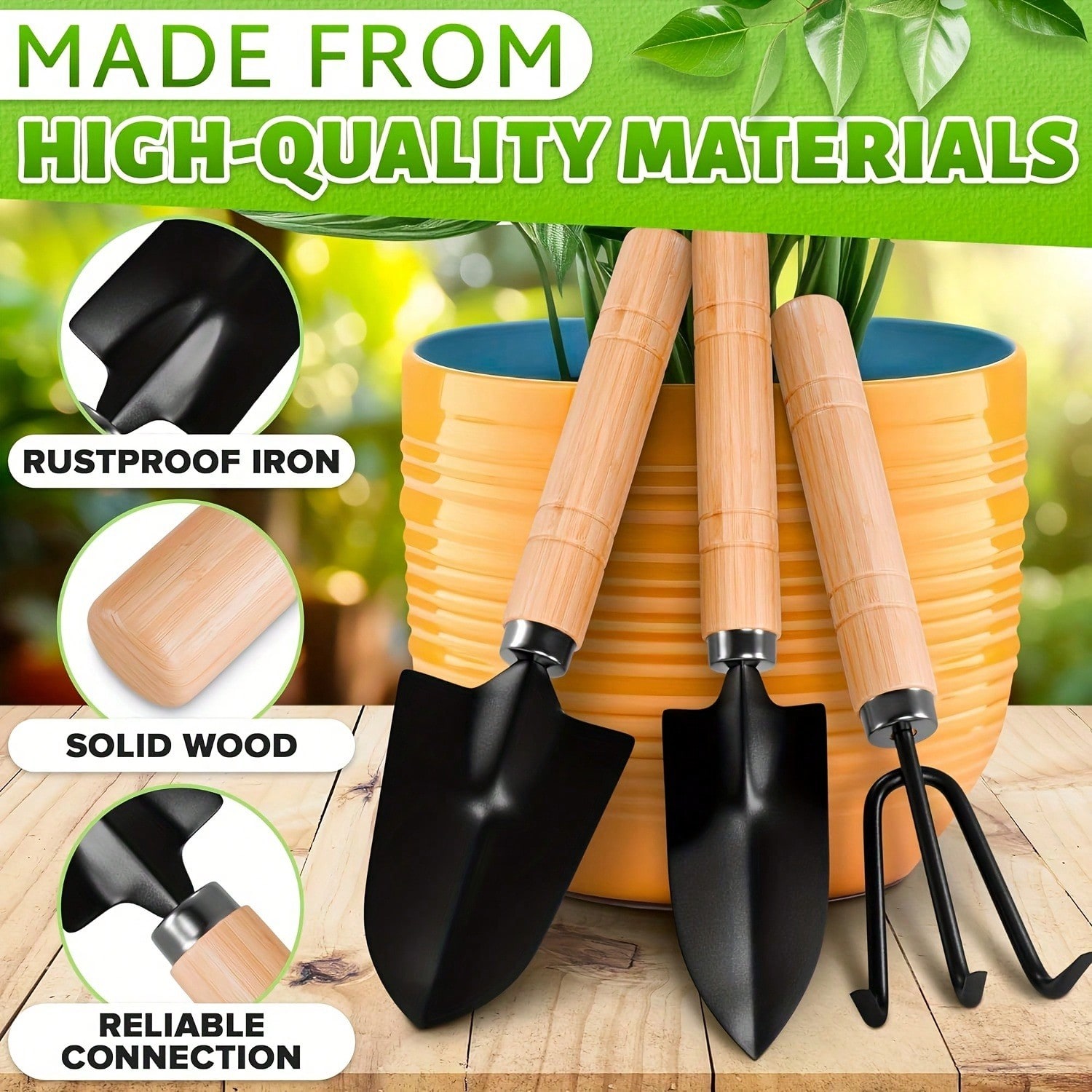 3PC/1Set Mini Gardening Tools  - Gardening Tools Hoe recension och pris