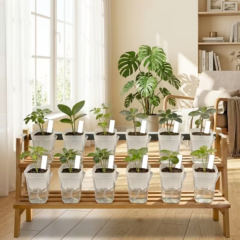 16/32 Pack Self-Watering Plant - Self-Watering Planter recension och pris