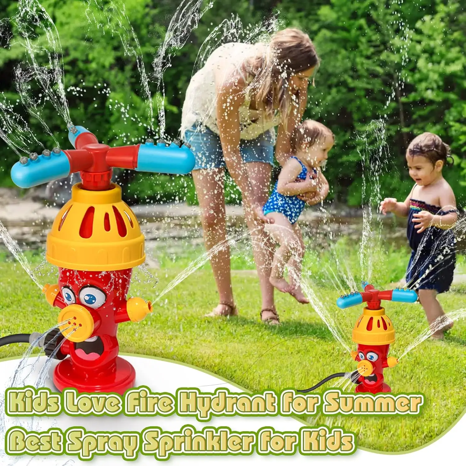 Water Spray Toy Hydrant Sprink - Gardening Tools For 3 Year Old recension och pris