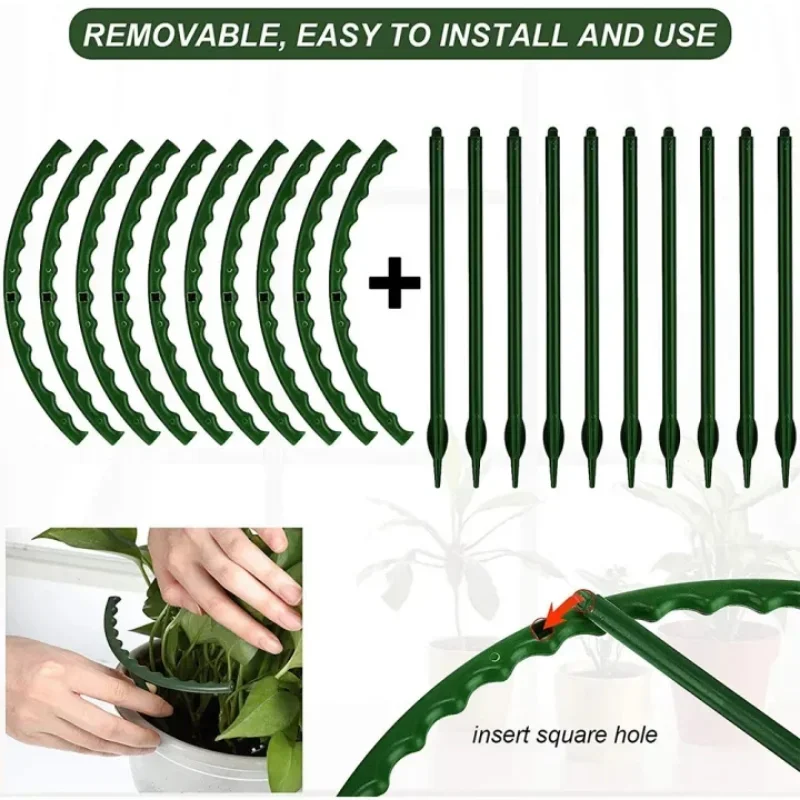 Plastic Plant Support Pile Sta - Gardening Tools Hoe recension och pris