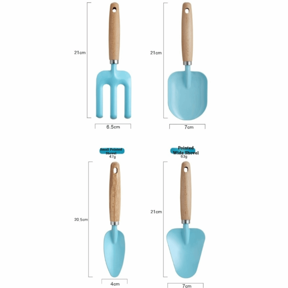 Colorful Kids Garden Tool Set  - Gardening Tools Kids Set recension och pris
