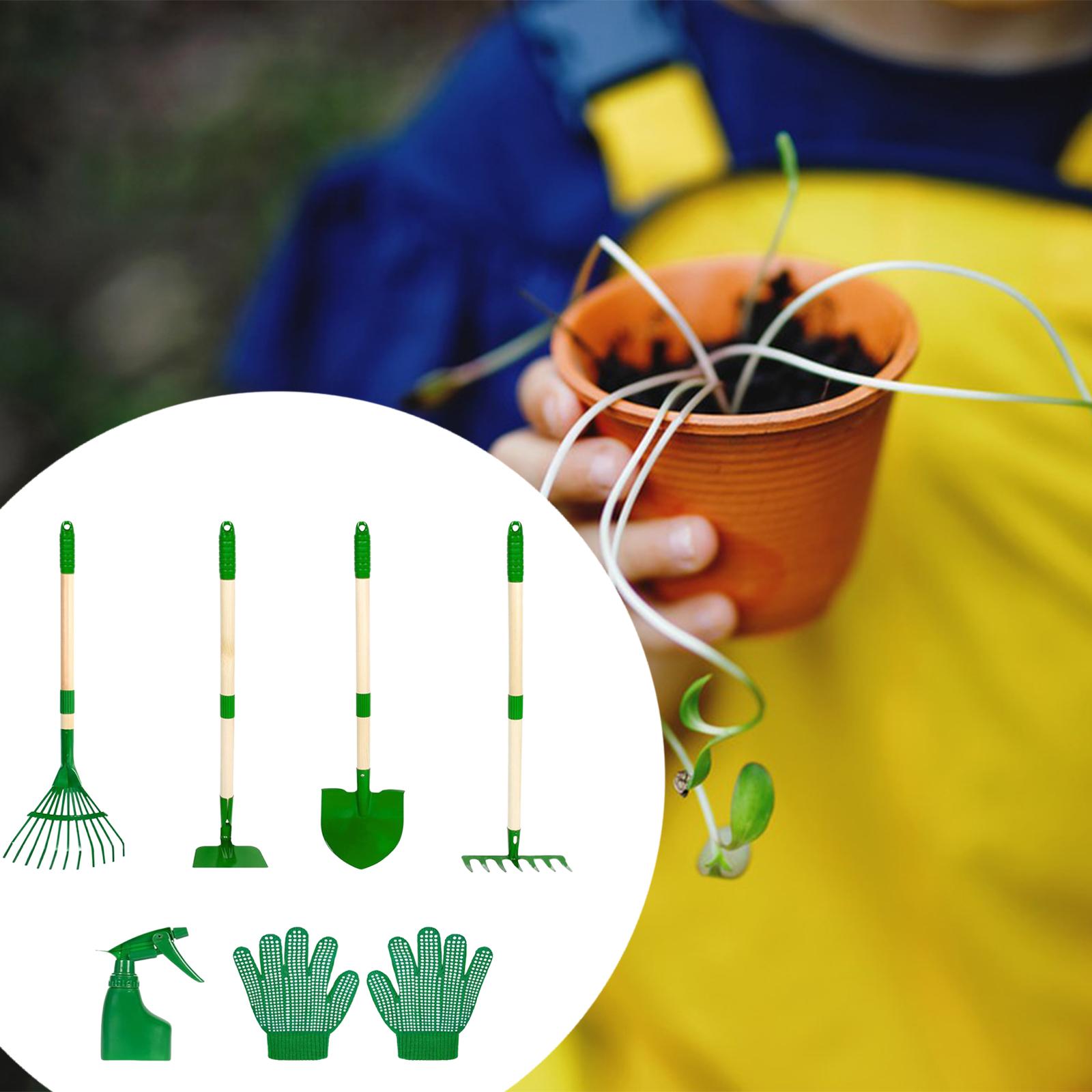 6x Kids Gardening Tools Set Ou - Gardening Tools Kids Set recension och pris