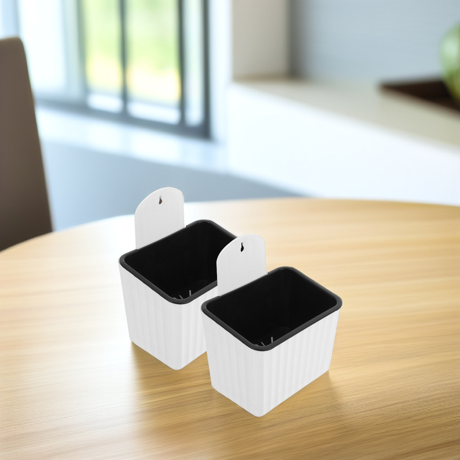 2Pcs Wall Mount Flower Pots Se - Self-Watering Planter recension och pris