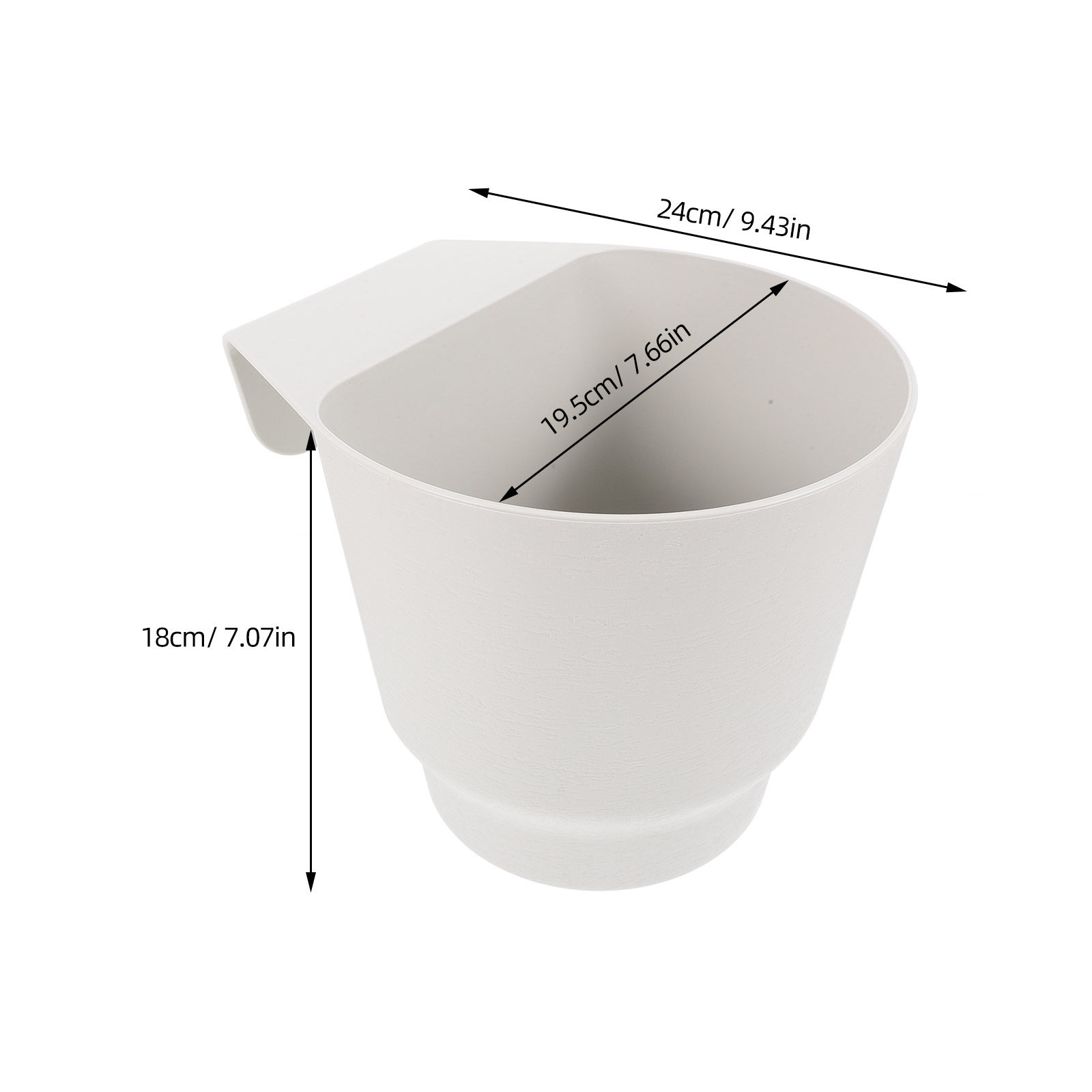 Self Watering Plastic Violet P - Self-Watering Planter recension och pris