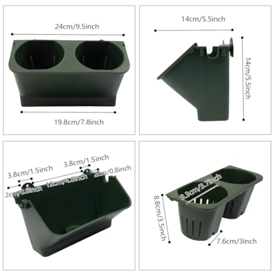 Vertical Wall Planter For Balc - Self-Watering Planter recension och pris