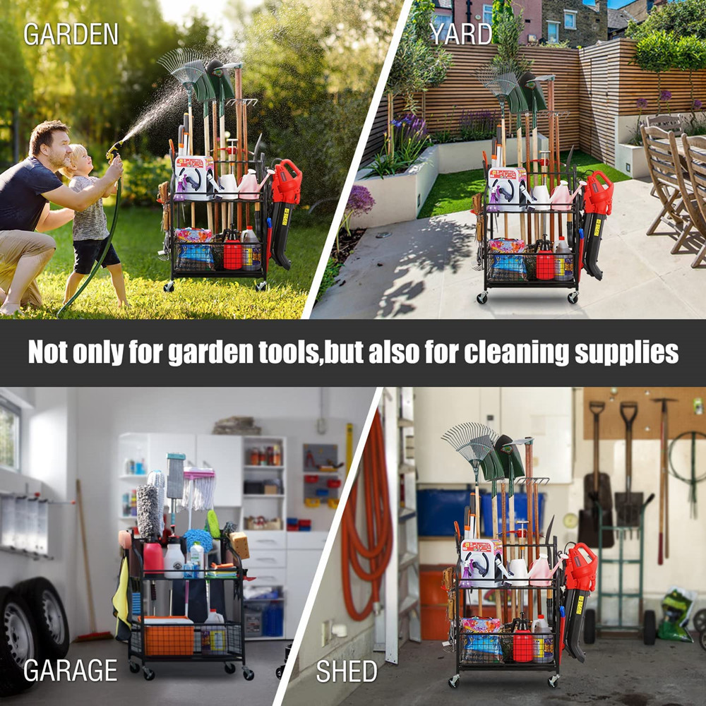 Garden Tool Organizer Yard Too - Gardening Tools Organizer recension och pris