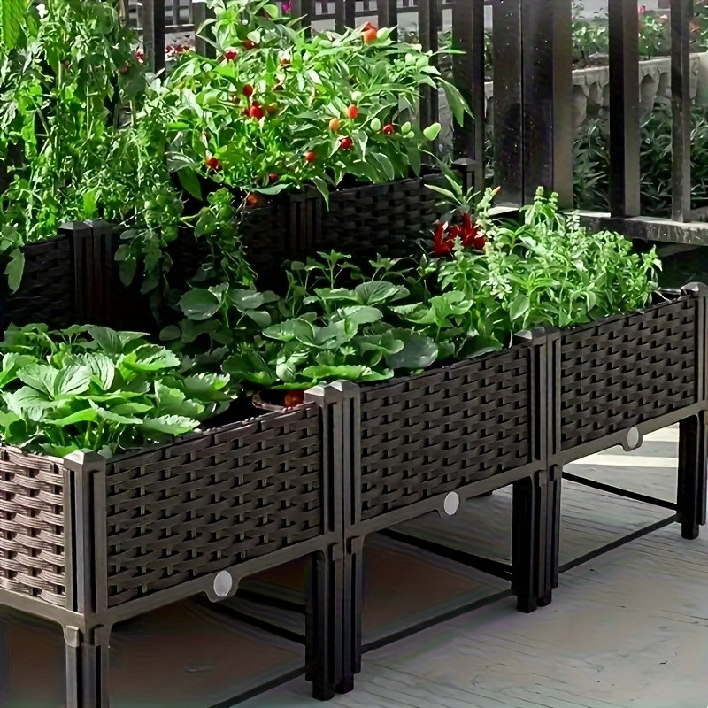 Garden Raised Bed, Elevated Fl - Self-Watering Planter recension och pris