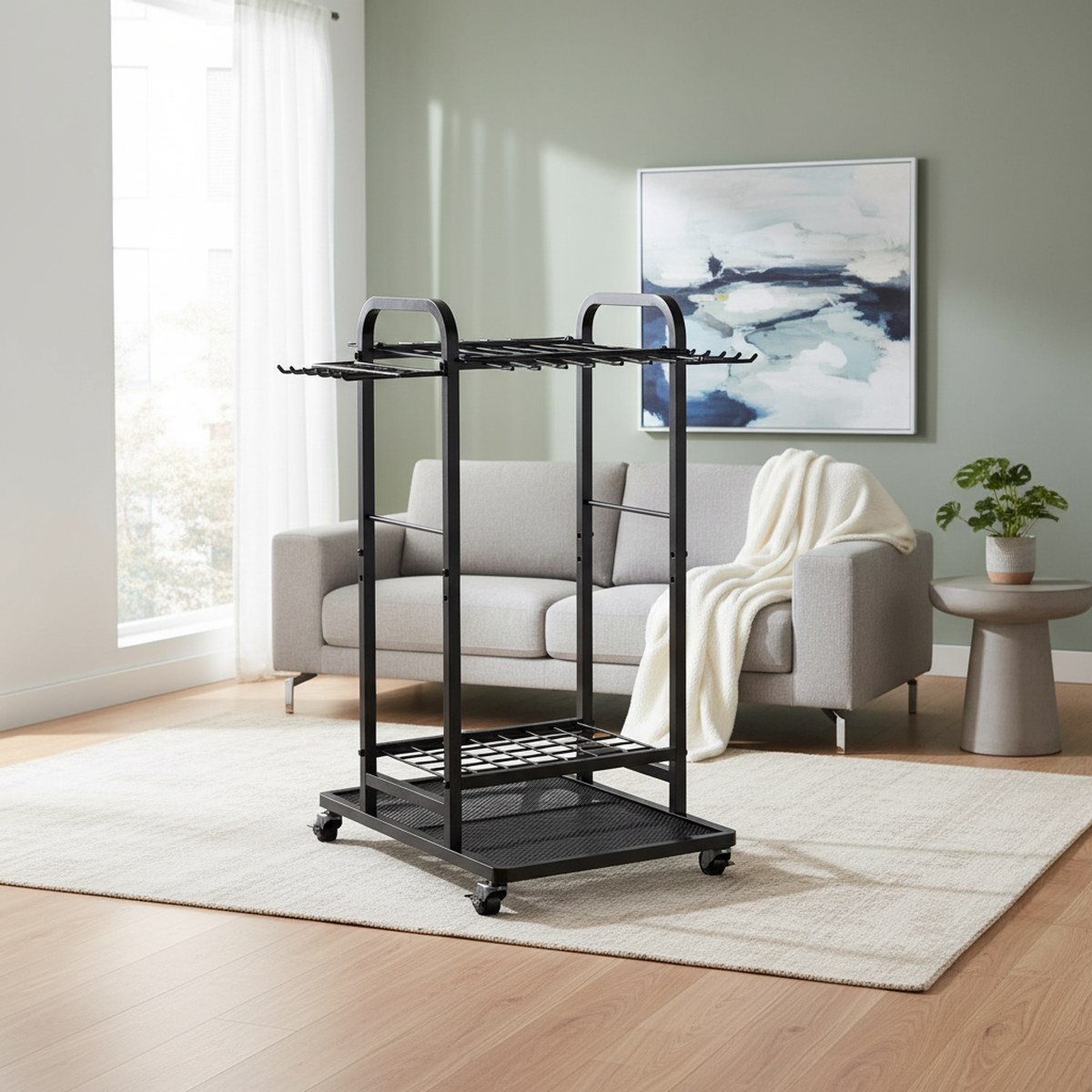 Heavy Duty Garden Tool Cart 3  - Gardening Tools Organizer recension och pris