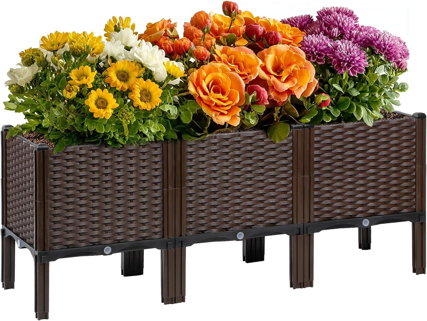 Outdoor Gardening Rattan Plant - Self-Watering Planter recension och pris