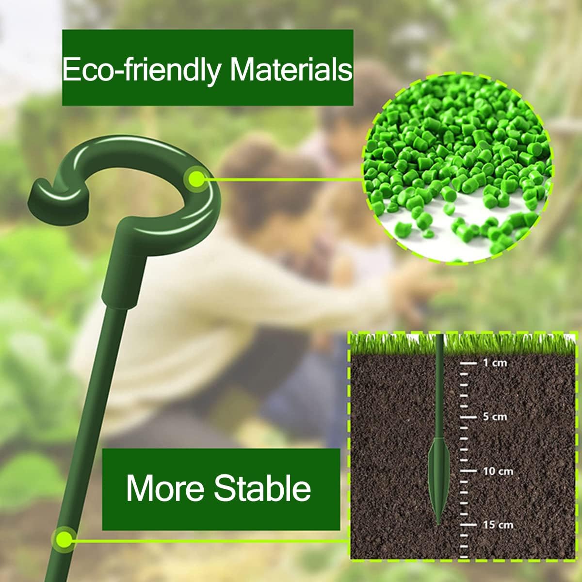 5/10pcs Plant Support Stakes P - Orchid Potting Mix recension och pris