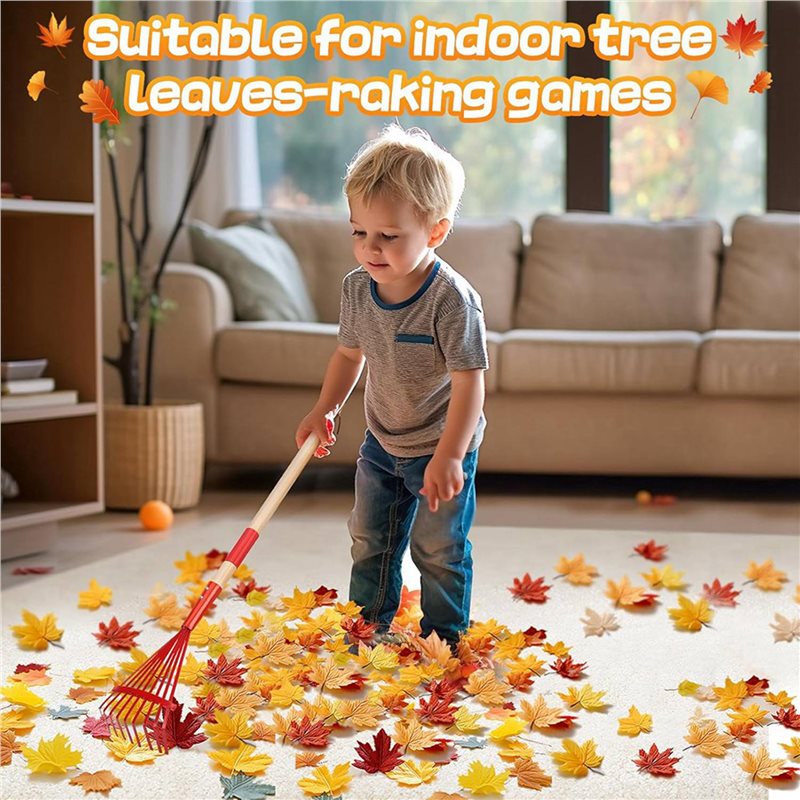 A84X-2X Children's Rake With H - Gardening Tools For 3 Year Old recension och pris