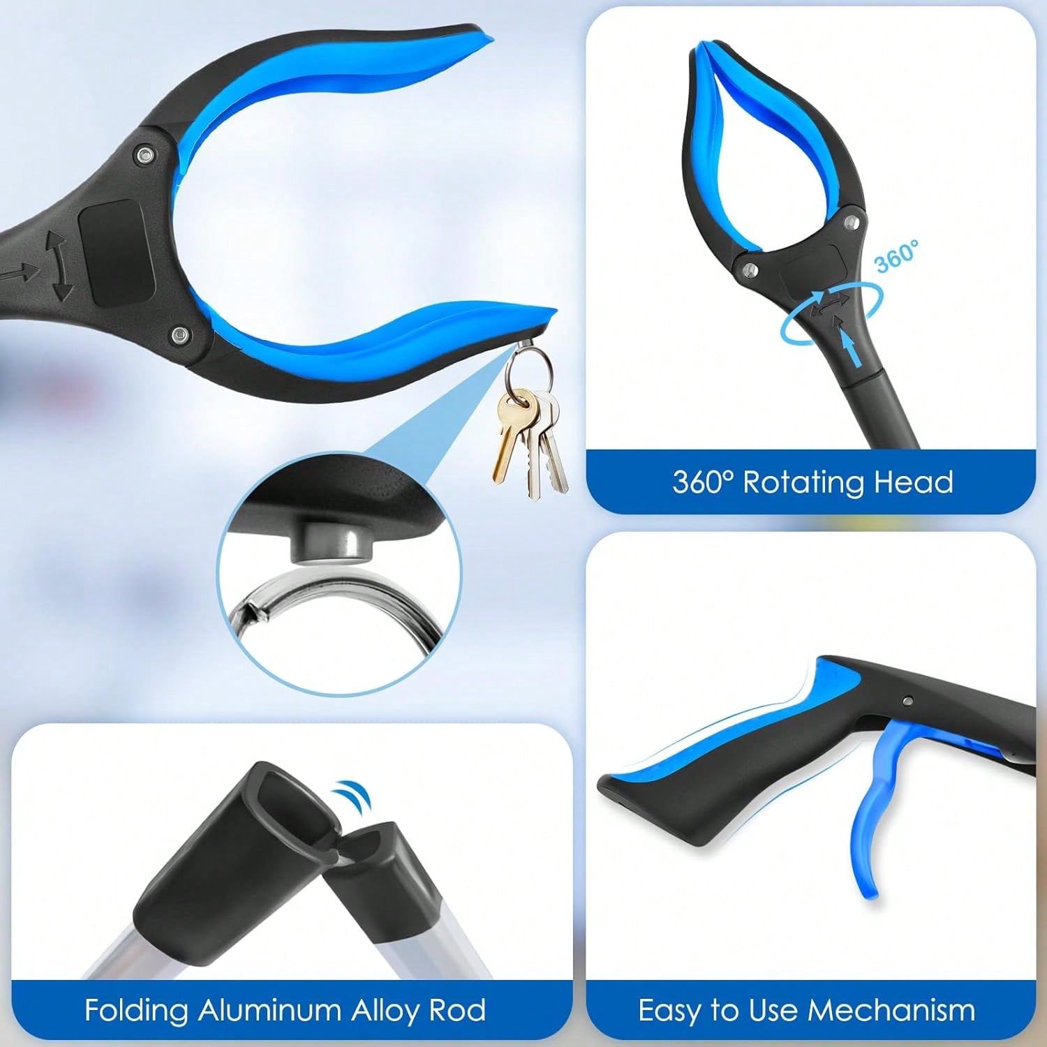 Foldable Grabber Reacher Tool  - Gardening Tools Must Haves recension och pris