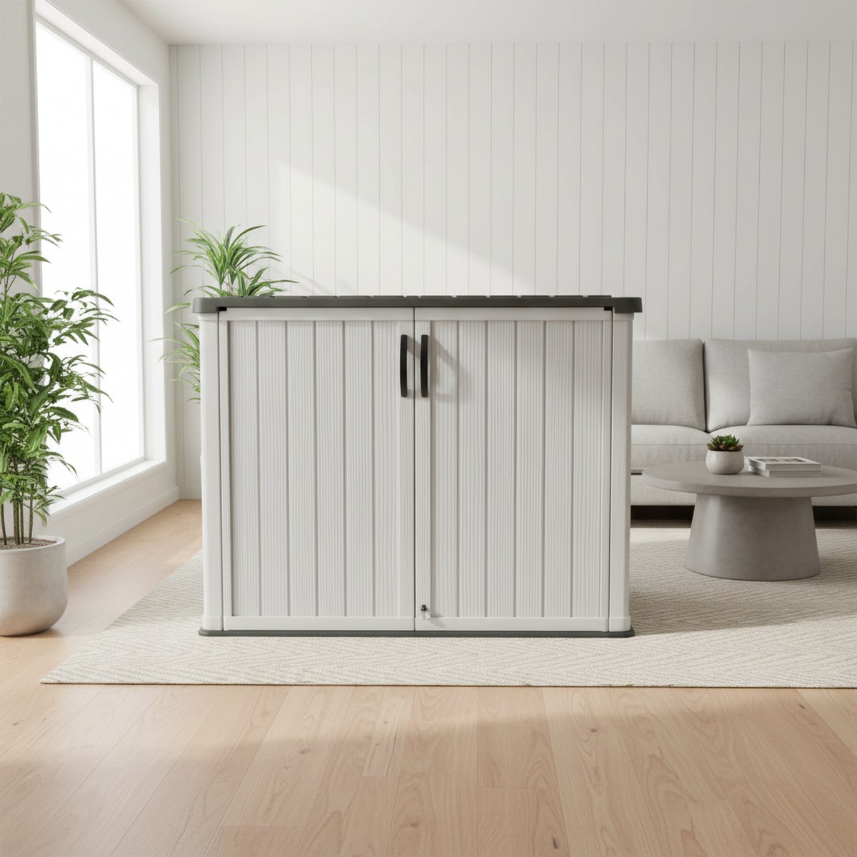 Large Plastic Outdoor Storage  - Gardening Tools Organizer recension och pris